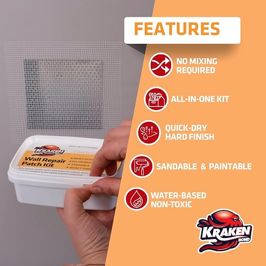 Kraken Bond Drywall Patch Repair Kit - Image 3