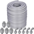 1 Inch 150 FT Non Metallic Liquid-Tight Conduit and Connector Kit by Feotech