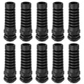 10 PCS PG9 Cable Gland, 4-8mm Clamp, Strain Relief | IP68 Waterproof Nylon Cord by FOCMKEAS