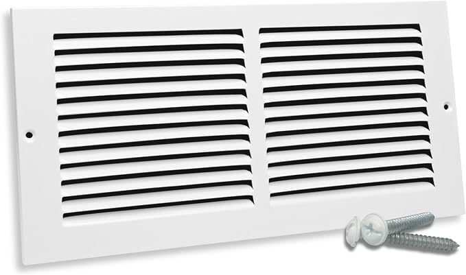 14 x 10 Inch Return Air Vent Cover, Solid Steel HVAC Grille - Image 2