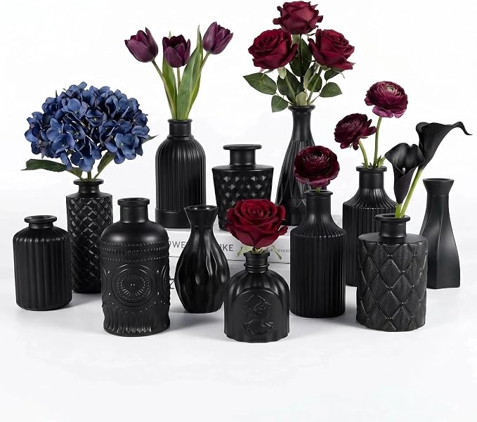 Mini Bud Vases Centerpieces for Tables, Small Flower Vases Suitable for by Unknown