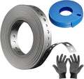 Metal Pipe Strap, 3/4 inch, 100 FT, Galvanized Hanger Strapping by Yucime