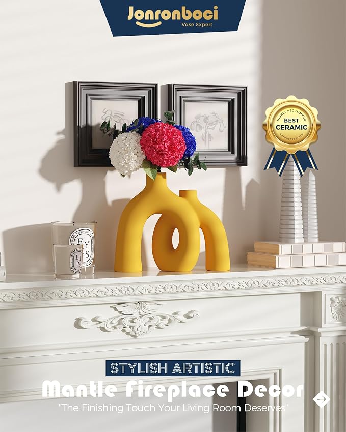 Hug Donut Decorative Vase Set - Image 7