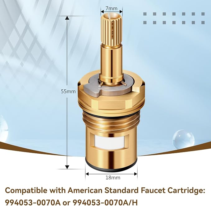 Enhon 2 Pack Faucet Cartridge Compatible - Image 2