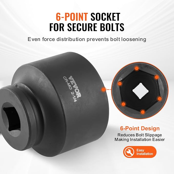 VEVOR Axle Nut Impact Socket Set - Image 4