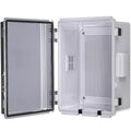 ABS Electrical Junction Box, Ventilated Design, Cable Grommets, IP65 Waterproof by ANIMACYN