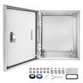 Electrical Junction Box 20x16x10, NEMA 4X IP66 Steel Enclosure Box | 1.5mm steel by CXCESNS