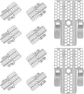 Drywall Repair Clips with Screws 10pcs Stainless Steel | Fits 1/2 and 5/8 Panels by CONGARTENO