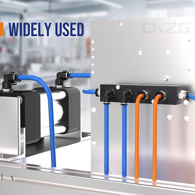 3/8 Push to Connect Fittings npt Thread to 5/16 Air Line quick | Pneumatic - Image 5