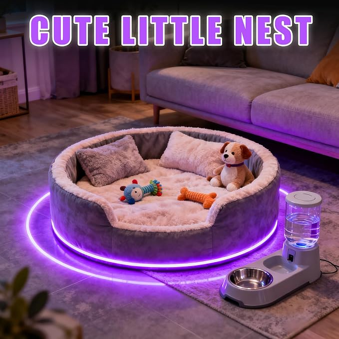 RadiantFlux 20Ft Purple LED Strip Lights - Image 3
