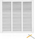 Fancat 18x18 Duct Opening | Steel Return Air Grille | Vent Cover Grill by SmarterAirBetterLiving