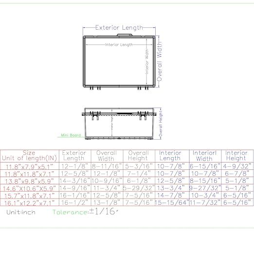 IP67 Waterproof Junction Box, ABS Plastic Electrical Enclosure - Image 7