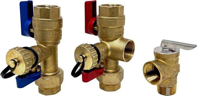 1" OD x 12" x 3/4"MIP x 3/4"FIP Flexible Gas Connector Kit, - Image 2