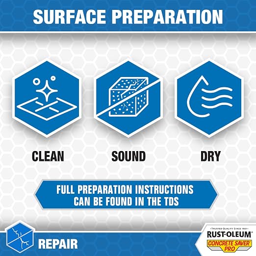 Rust-Oleum Concrete Crack Repair, Limestone | 8.6oz quick-set concrete crack - Image 6