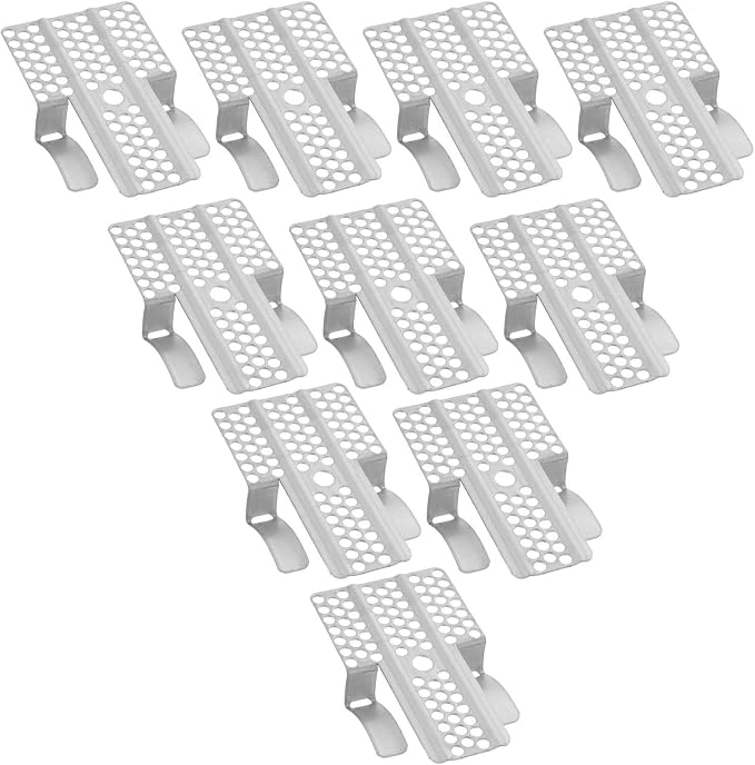 Drywall Repair Clips Silver 10pcs by Abaodam