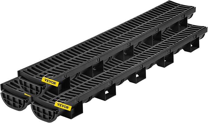 VEVOR Trench Drain System 3 Pack, Channel Drain - Image 9