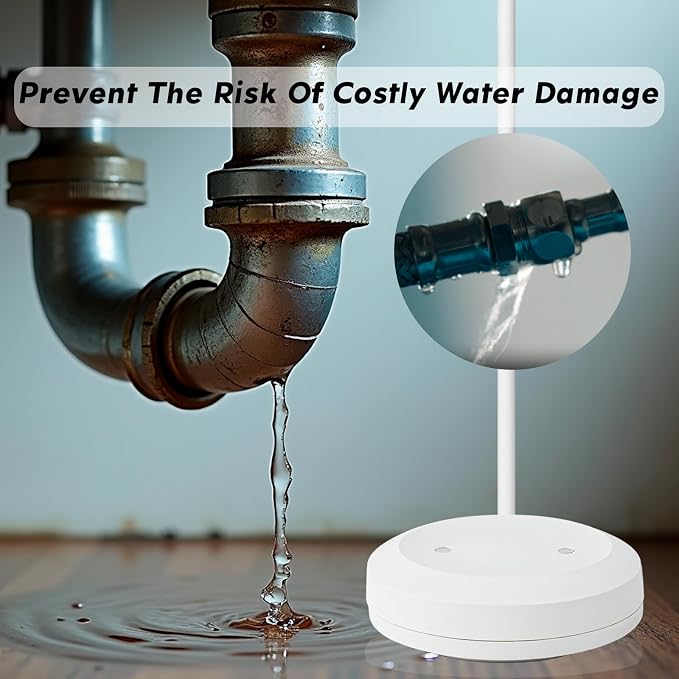 Water Leak Detector with Automatic Shutoff, Plug-in Power Control | Includes - Image 6