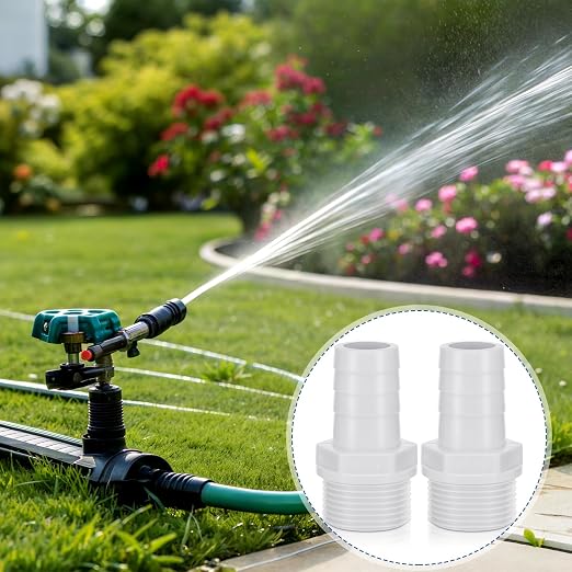 2 Pcs Pool PVC Tube Fitting Barbed Hose Fittings Adapter | Hose Fittings - Image 3