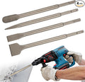 SDS Plus Masonry Chisel Set – 4-Piece Heavy-Duty SDS-Plus Bits, Includes Flat & by Unknown