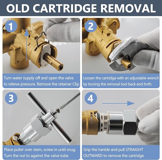 Shower Cartridge Kit Compatible - Image 7