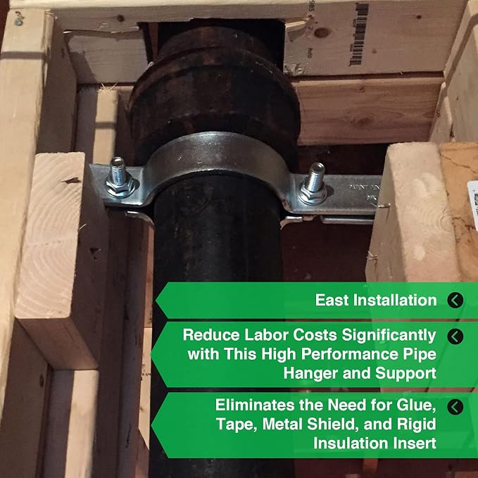 Highcraft DMST-HF014 Riser Clamp; Vertical Pipe Hanger - Image 4