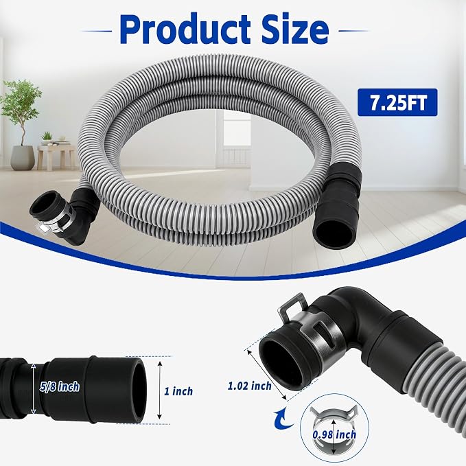 DD97-00403E Dishwasher Drain Hose - Image 2