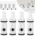 4 Pcs Faucet Cartridge Replacement Kit Compatible by Avenuebool