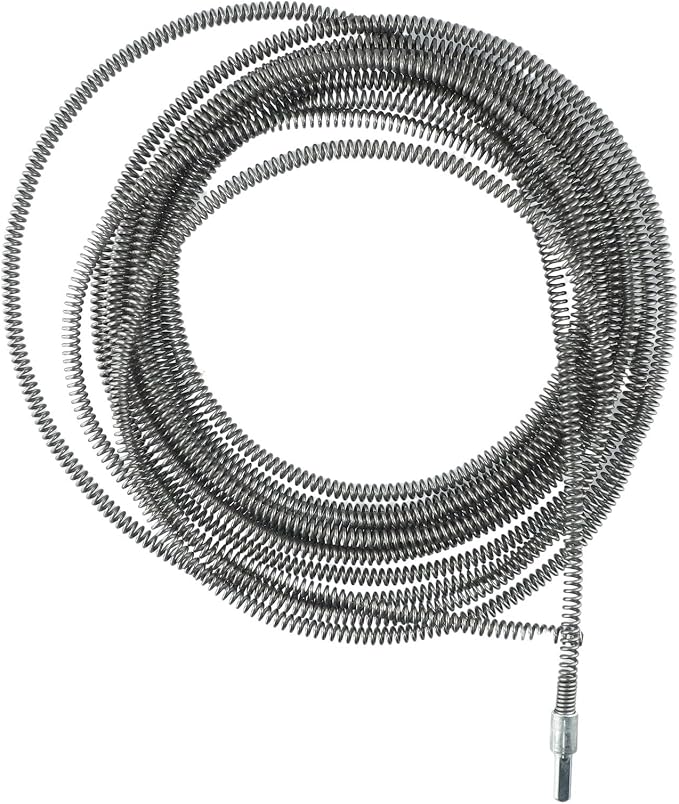 5M Drain Snake Drill, Manganese Steel Pipe Dredging, Flexible Sewer Cleaner - Image 4