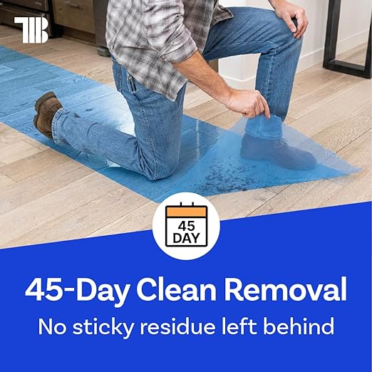 TapeManBlue Floor Protection Film, Made in USA, Painting and Construction - Image 4