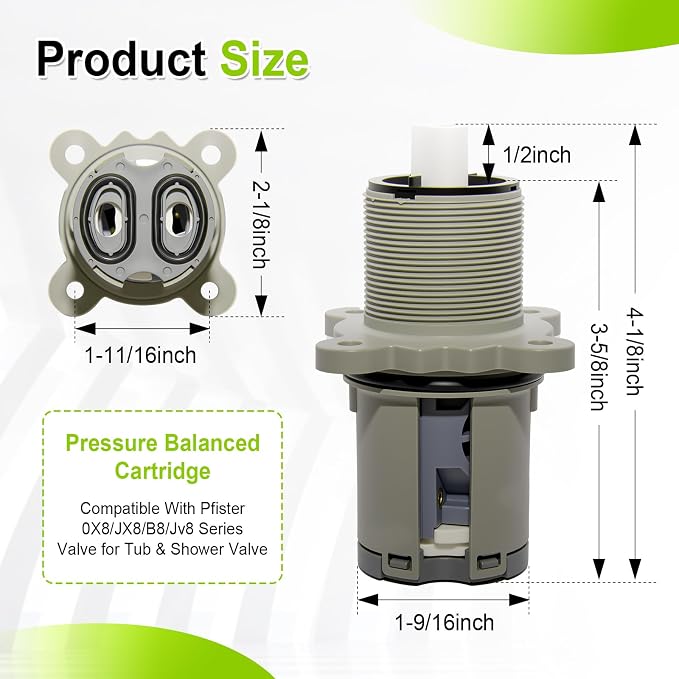 FEMAR Pressure Balanced Cartridge #9740420 - Image 2