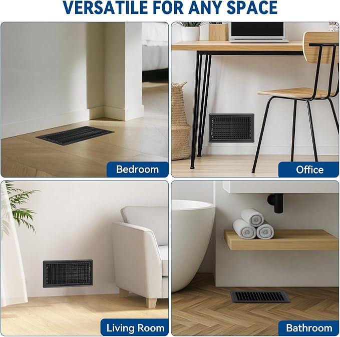 4" x 8" Floor Register Vent Covers 2Pack - Image 7