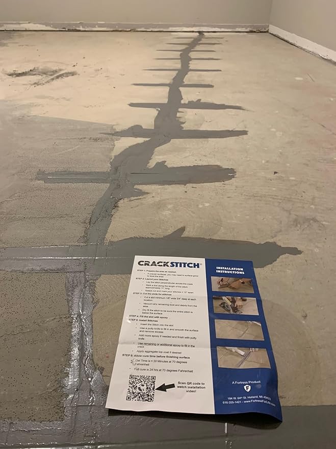 CrackStitch 15pk Concrete Crack Repair Kit|DIY Foundation Crack Repair|Basements - Image 4