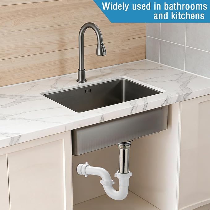 eflyefly 1-1/2 inch Kitchen Sink Drain Kit - Image 2