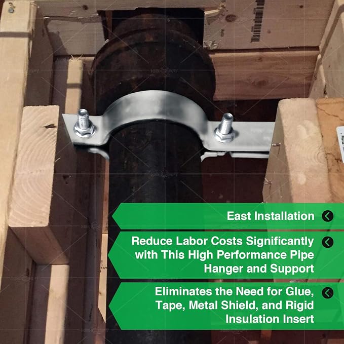 Highcraft DMST-FQ03 Riser Clamp; Vertical Pipe Hanger - Image 5