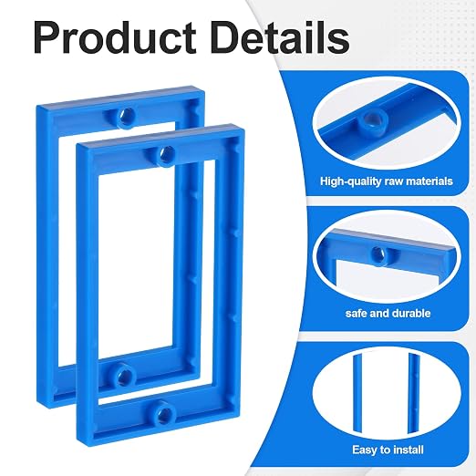 4 Pcs 1/4" Single Gang Box Extender Electrical Box Extender - Image 3