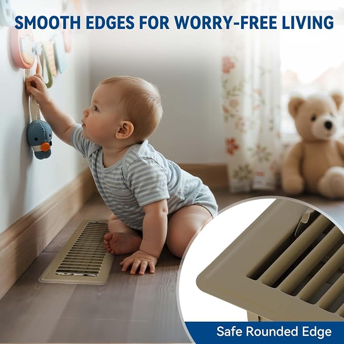 4" x 10" Floor Register Vent Covers 2-Pack - Image 4