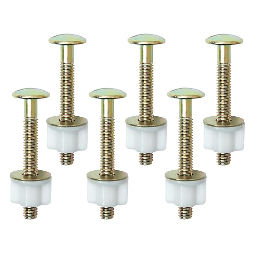 A.I.FORCE Toilet Seat Screws, Toilet Seat Bolts, Hinge Bolts & Nuts by A.I.FORCE