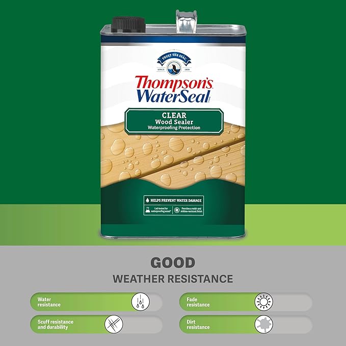 Thompson's WaterSeal Clear Wood Sealer, 1 Gallon - Image 3