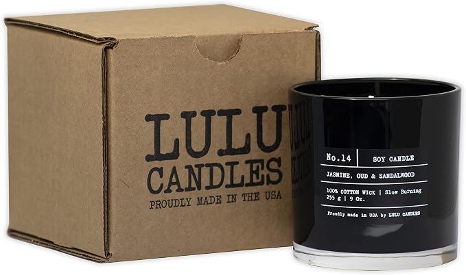 Lulu Candles | Sandalwood Rose | Luxury Scented Soy Jar Candle | Hand Poured in - Image 6