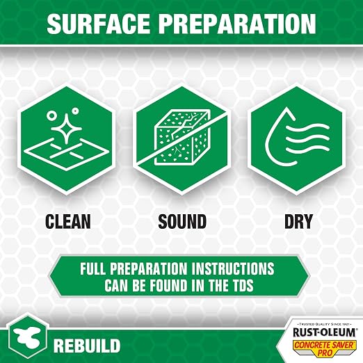 Rust-Oleum Concrete Saver Pro Structural Concrete Repair, 3 lb - Image 6