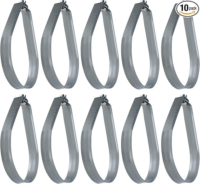 Highcraft ITSO-FQ114-10 Swivel Loop Pipe Hanger, Epoxy Coated Steel, 1-1/4 in. by Highcraft