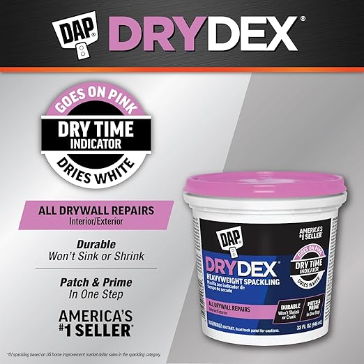 DAP DryDex Dry Time Indicator Spackling, 32 Oz - Image 2