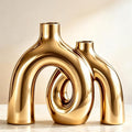 Hug Donut Decorative Vase Set by Jonronboci