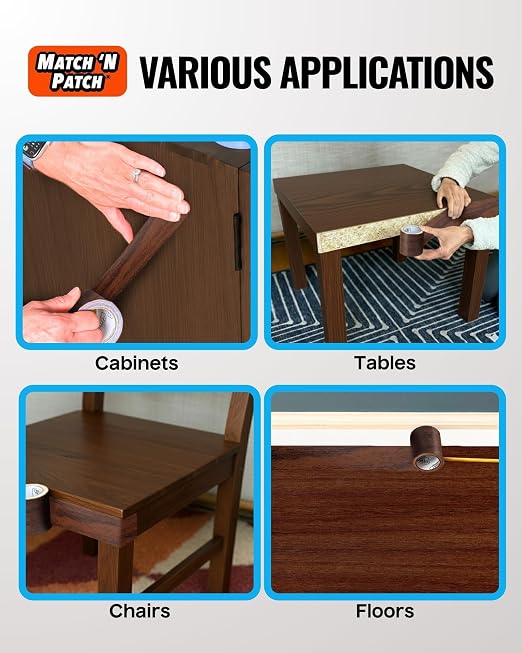 MATCH 'N PATCH Project+ Wood Grain Repair Tape - Image 4