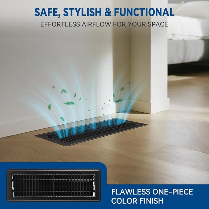 4" x 8" Floor Register Vent Covers 2Pack - Image 3
