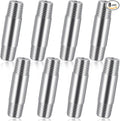 8 Pcs 304 Stainless Steel Pipe Fittings 1/4" NPT x 1/4" NPT Male Threaded 2" by Otoolling
