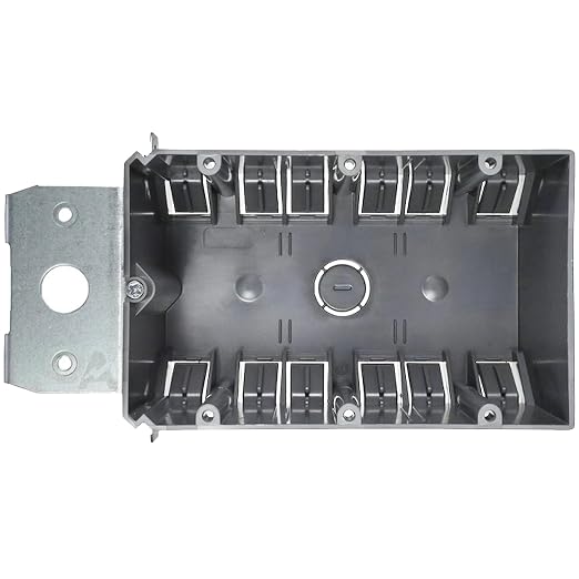 Adjustable 3-Gang Electrical Box by AirmontProducts