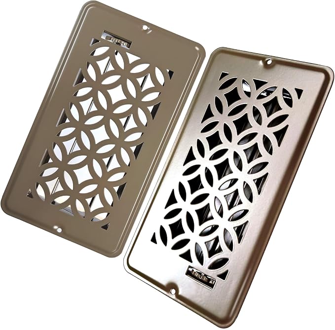 4x8 Vent Covers for Home Floor, Floor Vent Cover, Air Vents, All Steel Heavy by Unknown