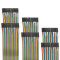 120pcs 40cm Dupont Wire Female to Female Breadboard Jumper Wires 15.7 inch by EDGELEC