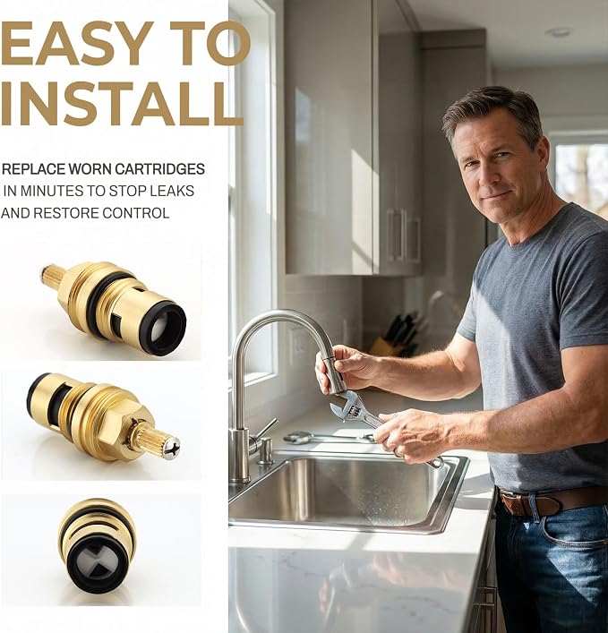 Ceramic Faucet Cartridge, Compatible - Image 6